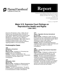Major U.S. Supreme Court Rulings on