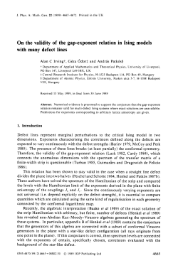 On the validity of the gap-exponent relation in Ising models with