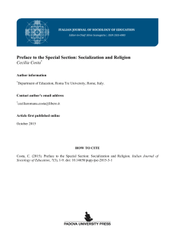 Introduction to the Special Section: Youth Work, Non