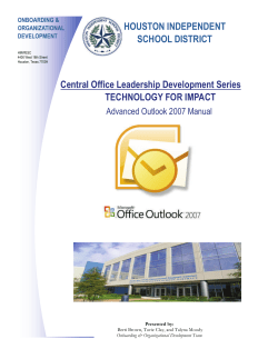 Central Office Leadership Development Series