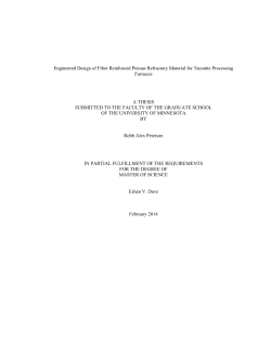 Engineered Design of Fiber Reinforced Precast Refractory