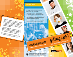 Getting a job? Ask questions about safety