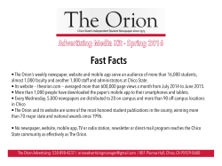 Fast Facts - The Orion