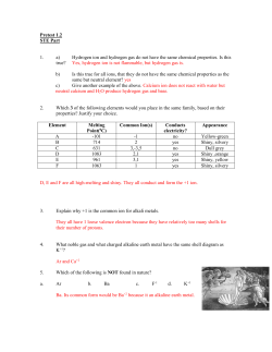 Pretest 1.2 (updated Sep 2015