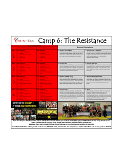 Camp 6: The Resistance