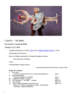 Copp&eacute;lia - The Ballet