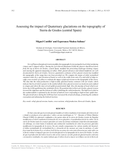 Assessing the impact of Quaternary glaciations on the topography of