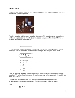 capacitors