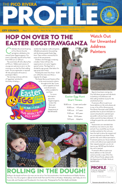 March Profile 2017 - City of Pico Rivera