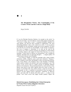 The Bicephalous Writer
