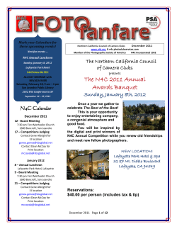 Foto Fanfare December 2011 - Northern California Council of