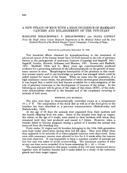 cancers and enlargement of the pituitary