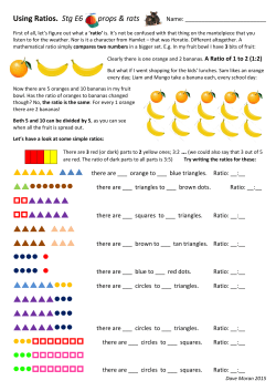 Fractions - Ratios stg 6