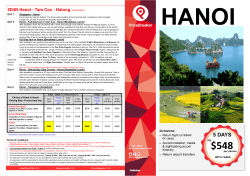 4D Hanoi fr $568