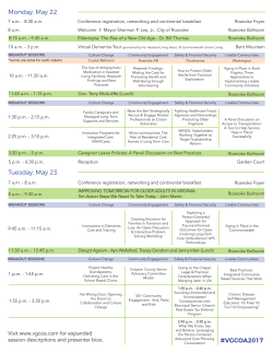 2017 VGCOA Expanded Program - Virginia Association of Area