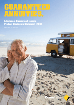 guaranteed annuities