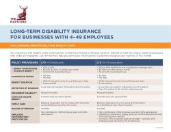 long-term disability insurance for businesses with 4