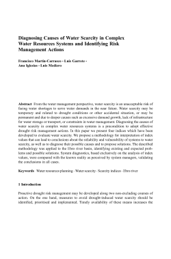 Diagnosing Causes of Water Scarcity in Complex Water Resources