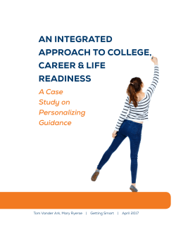Integrated Approach to College Career and Life Readiness