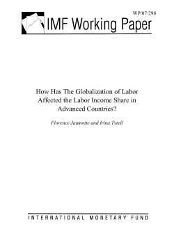 How Has The Globalization of Labor Affected the Labor