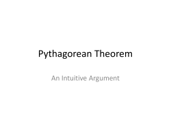 Pythagorean Theorem
