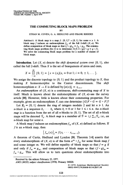 X = II {0, 1} - American Mathematical Society