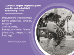 Premature ovarian failure