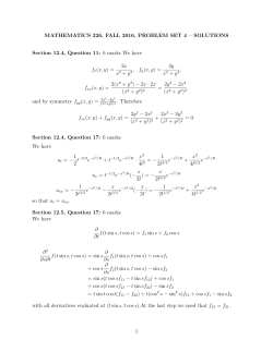 Homework #4 solutions are available here