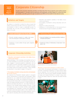 Corporate Citizenship