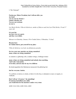 from Cristina Rivera Garza, Dolerse. Textos desde un pa&iacute;s