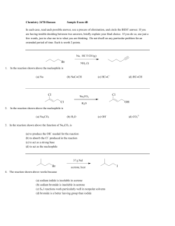 Chemistry 247B Hanson
