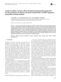 Fulltext PDF - Indian Academy of Sciences