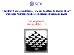 The Psychology of Habit: From Overt Action to Mental Events