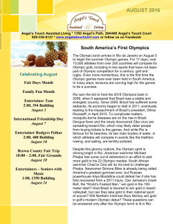 august 2016 - Angel`s Touch Assisted Living