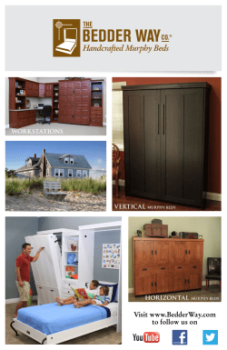 Handcrafted Murphy Beds