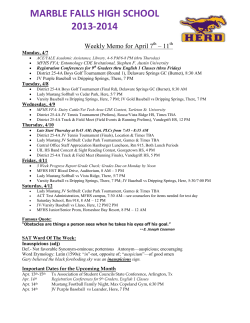 marble falls high school 2013-2014