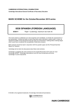 0530 spanish (foreign language)