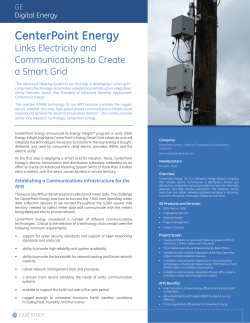CenterPoint Energy - GE Grid Solutions