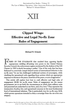 Clipped Wings: Effective and Legal No