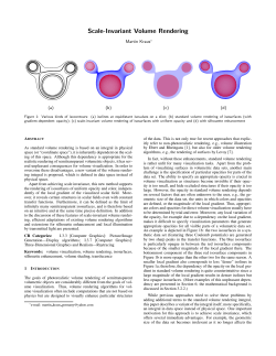Scale-Invariant Volume Rendering