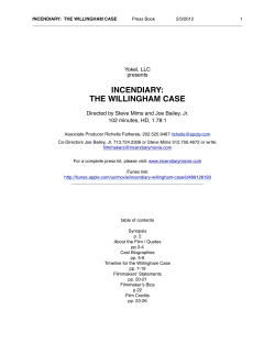 incendiary: the willingham case