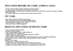 SITUATION BEFORE MY CODE, ATHENA v10.0.2 MY TASK