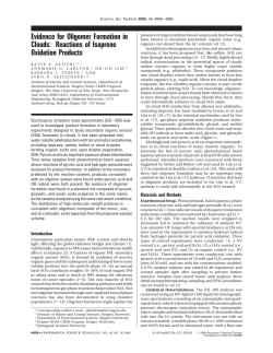 Reactions of Isoprene Oxidation Products