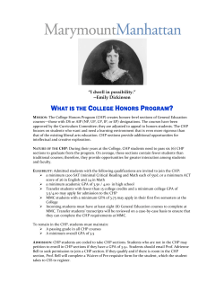 Information SHeet on the C