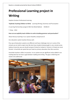 Scaffold for information reports