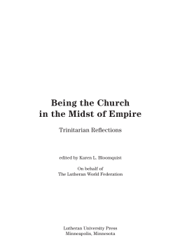 Fundamental Lutheran Problems with Fundamentalism