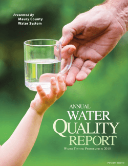 Here - Maury County Water System