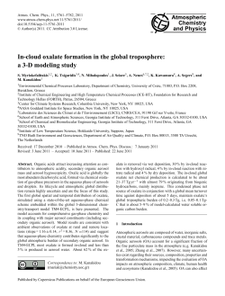 In-cloud oxalate formation in the global troposphere