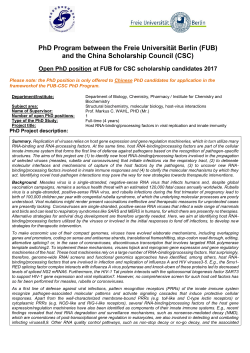 Structural biochemistry, molecular biology, host