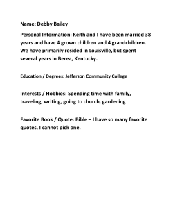 Bio - Kyschools.us